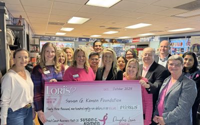 Strategic Fundraising Nets Record Donation in the Fight Against Breast Cancer